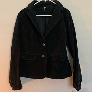 Black Corduroy Blazer